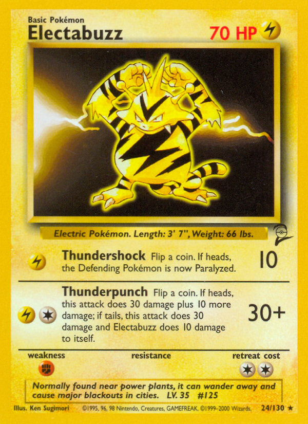 Electabuzz (24) [Base Set 2] - Deck Out Gaming