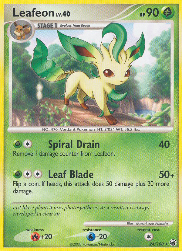 Leafeon (24) [Majestic Dawn] Reverse Holofoil - Deck Out Gaming