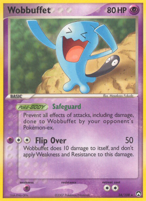 Wobbuffet (24) [Power Keepers] Reverse Holofoil - Deck Out Gaming