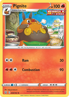Pignite [SWSH05: Battle Styles] Reverse Holofoil - Deck Out Gaming