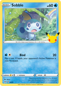 Sobble [McDonald's 25th Anniversary Promos] Holofoil - Deck Out Gaming