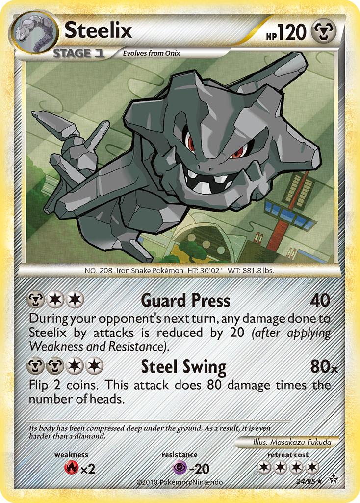 Steelix (24) [Unleashed] Reverse Holofoil - Deck Out Gaming