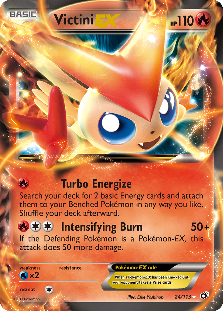 Victini EX (24) [Legendary Treasures] - Deck Out Gaming