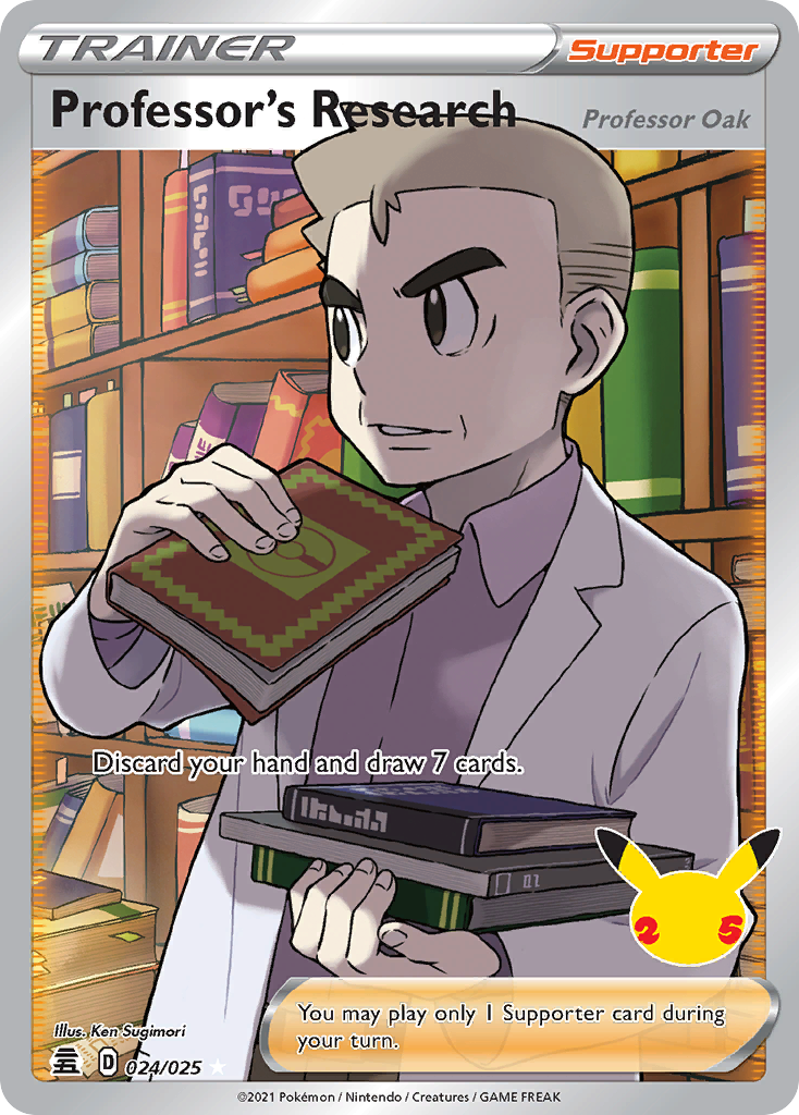 Professor's Research (024/025) [Celebrations: 25th Anniversary] - Deck Out Gaming