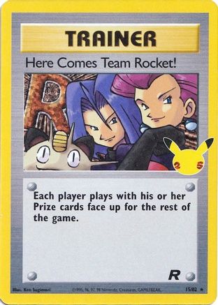 Here Comes Team Rocket! (15/82) [Celebrations: 25th Anniversary - Classic Collection]