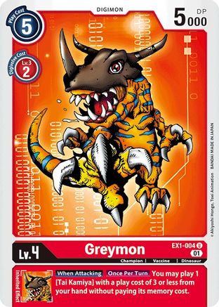 Greymon (EX1-004) [Classic Collection]