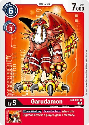 Garudamon (EX1-006) [Classic Collection]