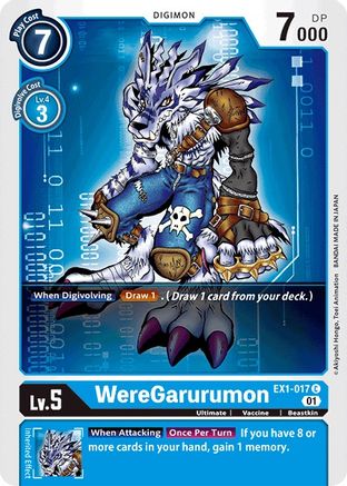 WereGarurumon (EX1-017) [Classic Collection]