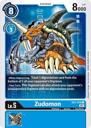 Zudomon (EX1-018) [Classic Collection]
