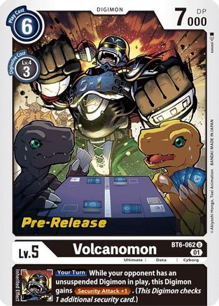 Volcanomon (BT6-062) [Double Diamond Pre-Release Cards]