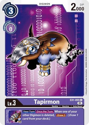Tapirmon (EX1-055) [Classic Collection]