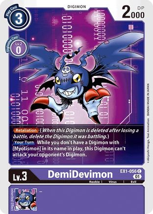 DemiDevimon (EX1-056) [Classic Collection]