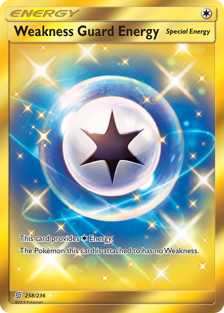 Weakness Guard Energy (258/236) [Sun & Moon: Unified Minds] - Deck Out Gaming