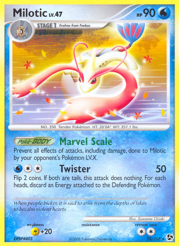 Milotic (25) [Great Encounters] - Deck Out Gaming