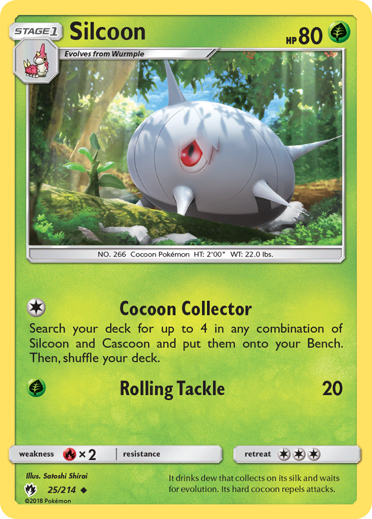 Silcoon (25) [SM - Lost Thunder] Reverse Holofoil - Deck Out Gaming