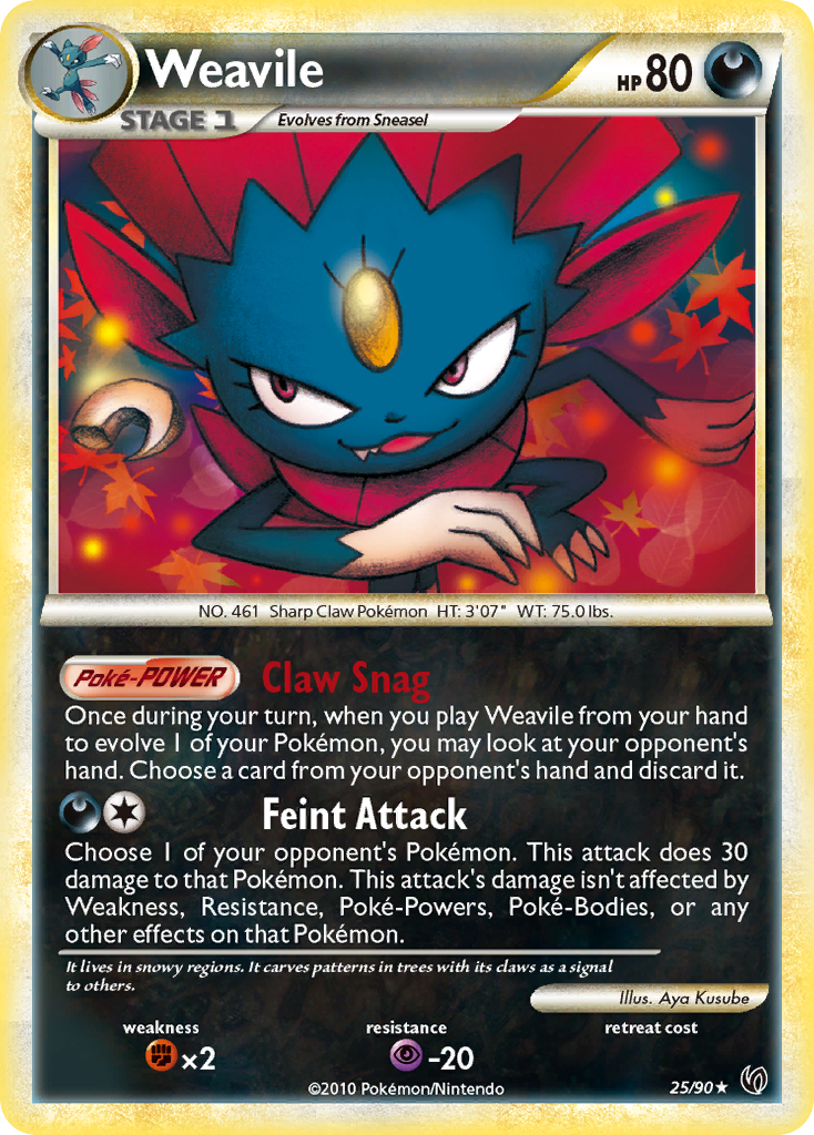 Weavile (25) [Undaunted] - Deck Out Gaming