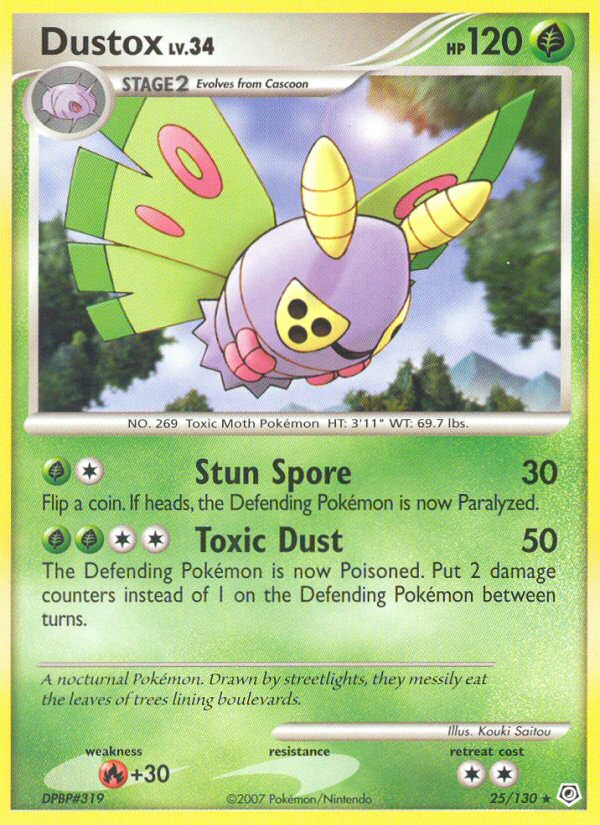 Dustox (25) [Diamond and Pearl] Reverse Holofoil - Deck Out Gaming