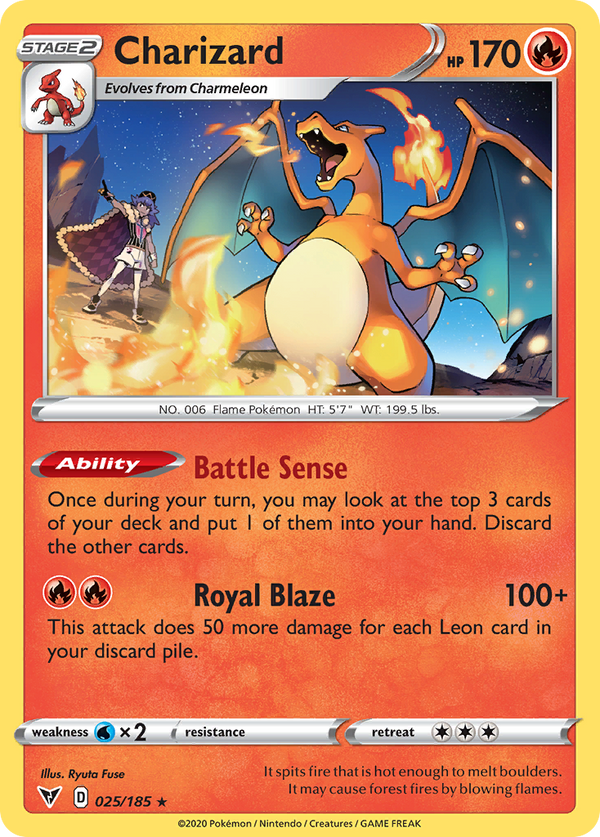 Charizard [SWSH04: Vivid Voltage] Reverse Holofoil - Deck Out Gaming