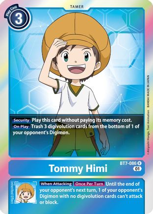Tommy Himi (BT7-086) [Next Adventure] Foil