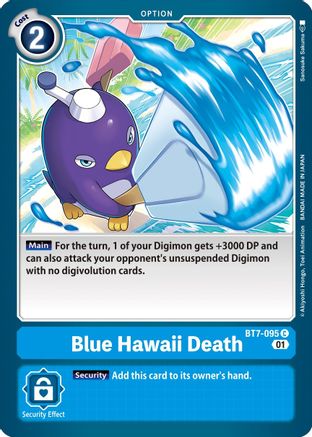 Blue Hawaii Death (BT7-095) [Next Adventure]