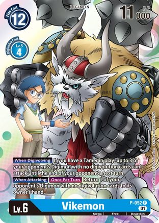 Vikemon (P-052) [Digimon Promotion Cards] Foil
