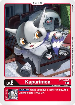Kapurimon (BT7-001) [Next Adventure]