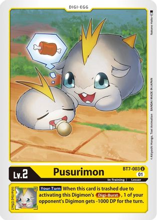 Pusurimon (BT7-003) [Next Adventure]