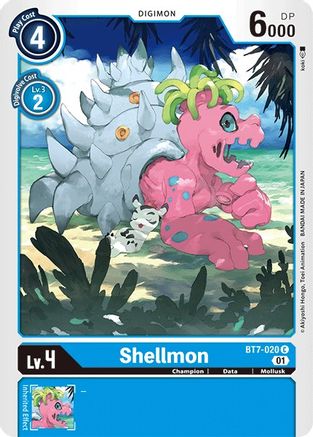 Shellmon (BT7-020) [Next Adventure]