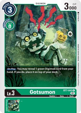 Gotsumon (BT7-043) [Next Adventure]