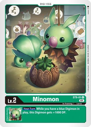 Minomon (ST9-01) [Starter Deck 09: Ultimate Ancient Dragon]