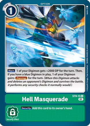 Hell Masquerade (ST9-15) [Starter Deck 09: Ultimate Ancient Dragon]