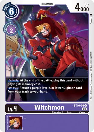 Witchmon (ST10-09) [Starter Deck 10: Parallel World Tactician]