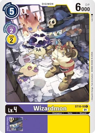 Wizardmon (ST10-10) [Starter Deck 10: Parallel World Tactician]