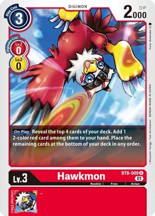 Hawkmon (BT8-009) [New Awakening]