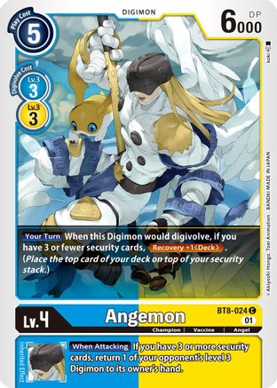 Angemon (BT8-024) [New Awakening]