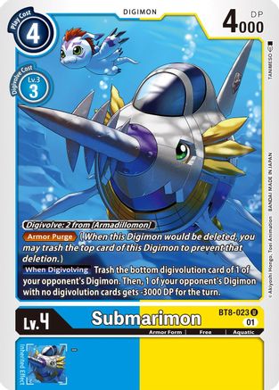 Submarimon (BT8-023) [New Awakening]