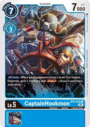 CaptainHookmon (BT8-028) [New Awakening]