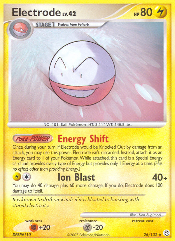 Electrode (26) [Secret Wonders] Reverse Holofoil - Deck Out Gaming