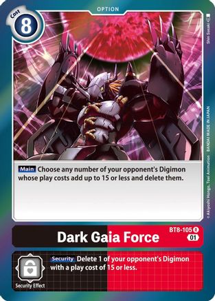 Dark Gaia Force (BT8-105) [New Awakening] Foil