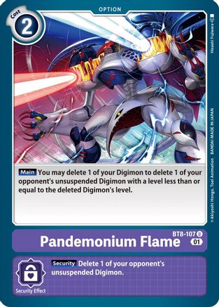 Pandemonium Flame (BT8-107) [New Awakening]