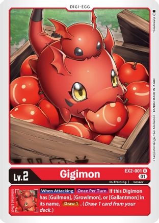 Gigimon (EX2-001) [Digital Hazard]