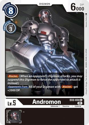 Andromon (EX2-034) [Digital Hazard]