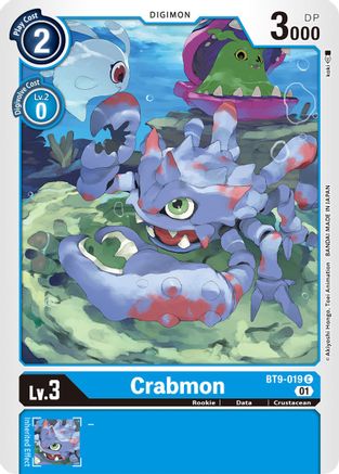 Crabmon (BT9-019) [X Record]