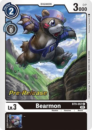 Bearmon () [X Record Pre-Release Cards]