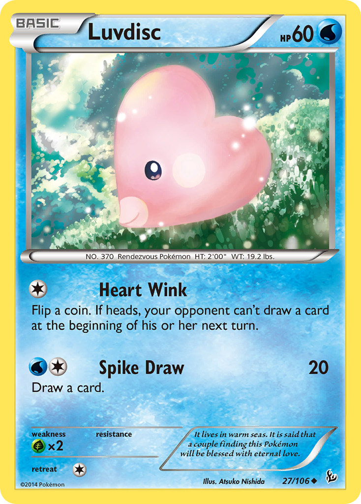 Luvdisc (27) [XY - Flashfire] - Deck Out Gaming