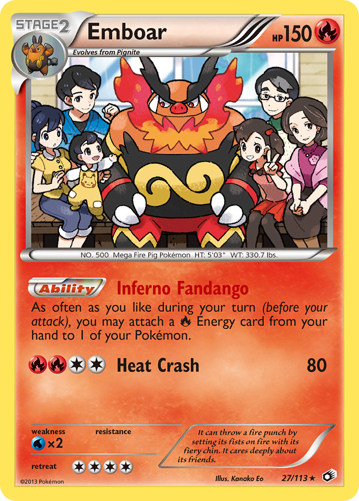 Emboar (27) [Legendary Treasures] - Deck Out Gaming