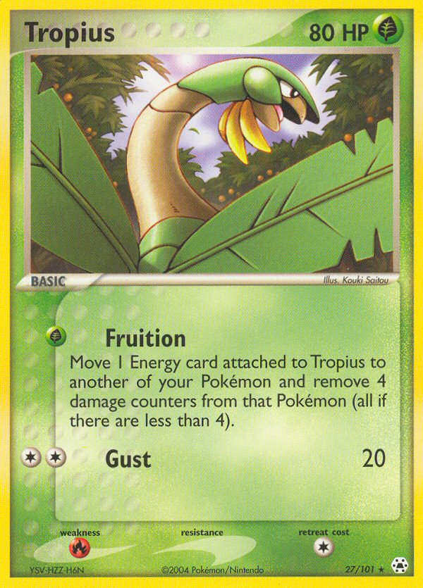 Tropius (27) [Hidden Legends] - Deck Out Gaming