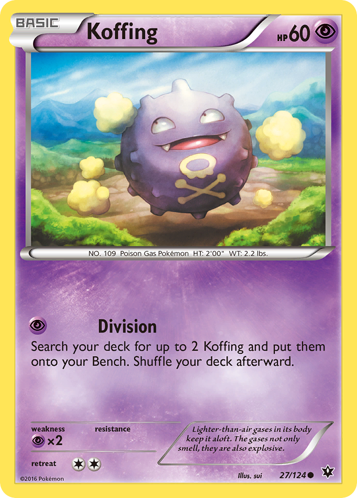 Koffing (27) [XY - Fates Collide] - Deck Out Gaming