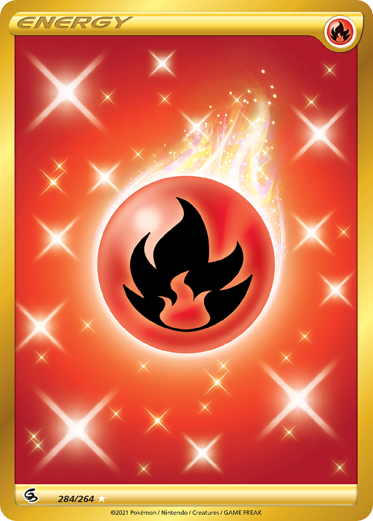 Fire Energy (284/264) [Sword & Shield: Fusion Strike] - Deck Out Gaming