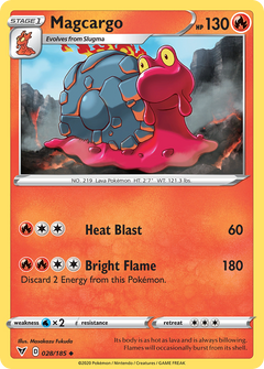 Magcargo [SWSH04: Vivid Voltage] Reverse Holofoil - Deck Out Gaming